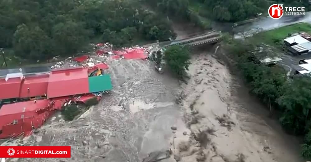Ministerio de Salud emitió orden sanitaria en zona de riesgo en Aguas Zarcas
