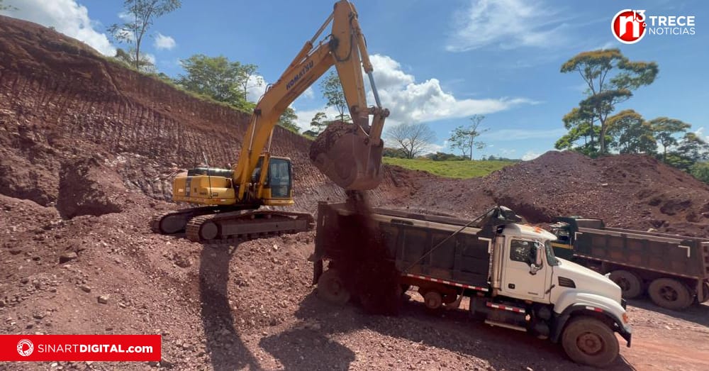 San Carlos trabaja en la mejora de 44 kilómetros de caminos rurales en comunidades como Crucitas