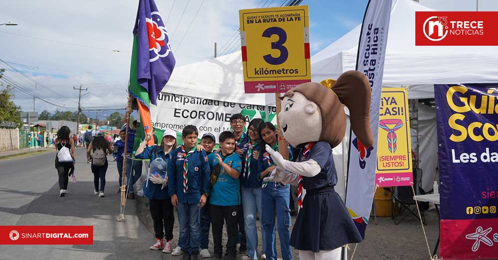 Más de mil Guías y Scouts apoyarán a los romeros en el camino a la Basílica