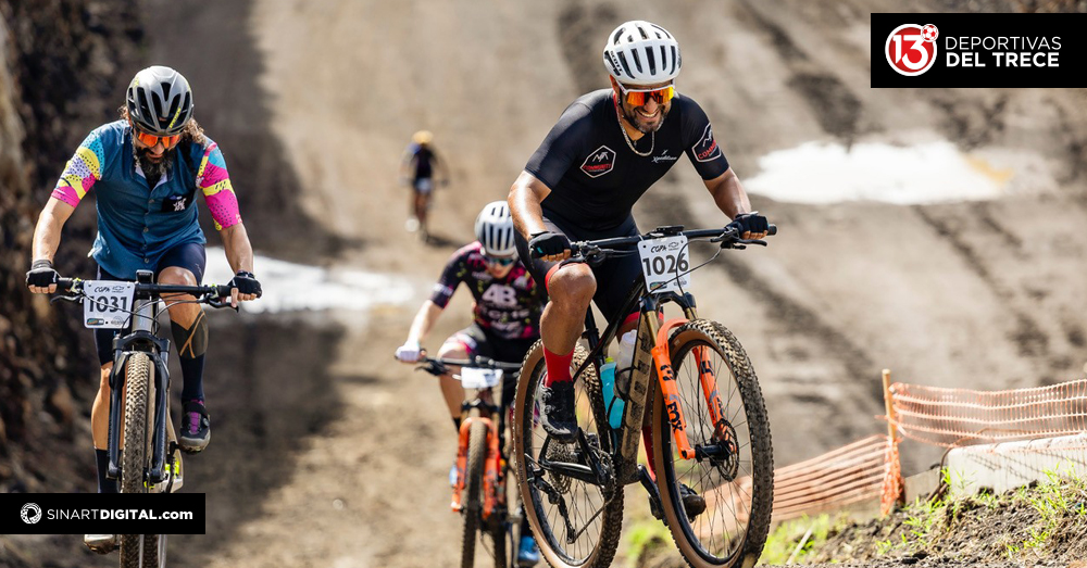 Andrey Amador fue parte de la Serie CR MTB el fin de semana