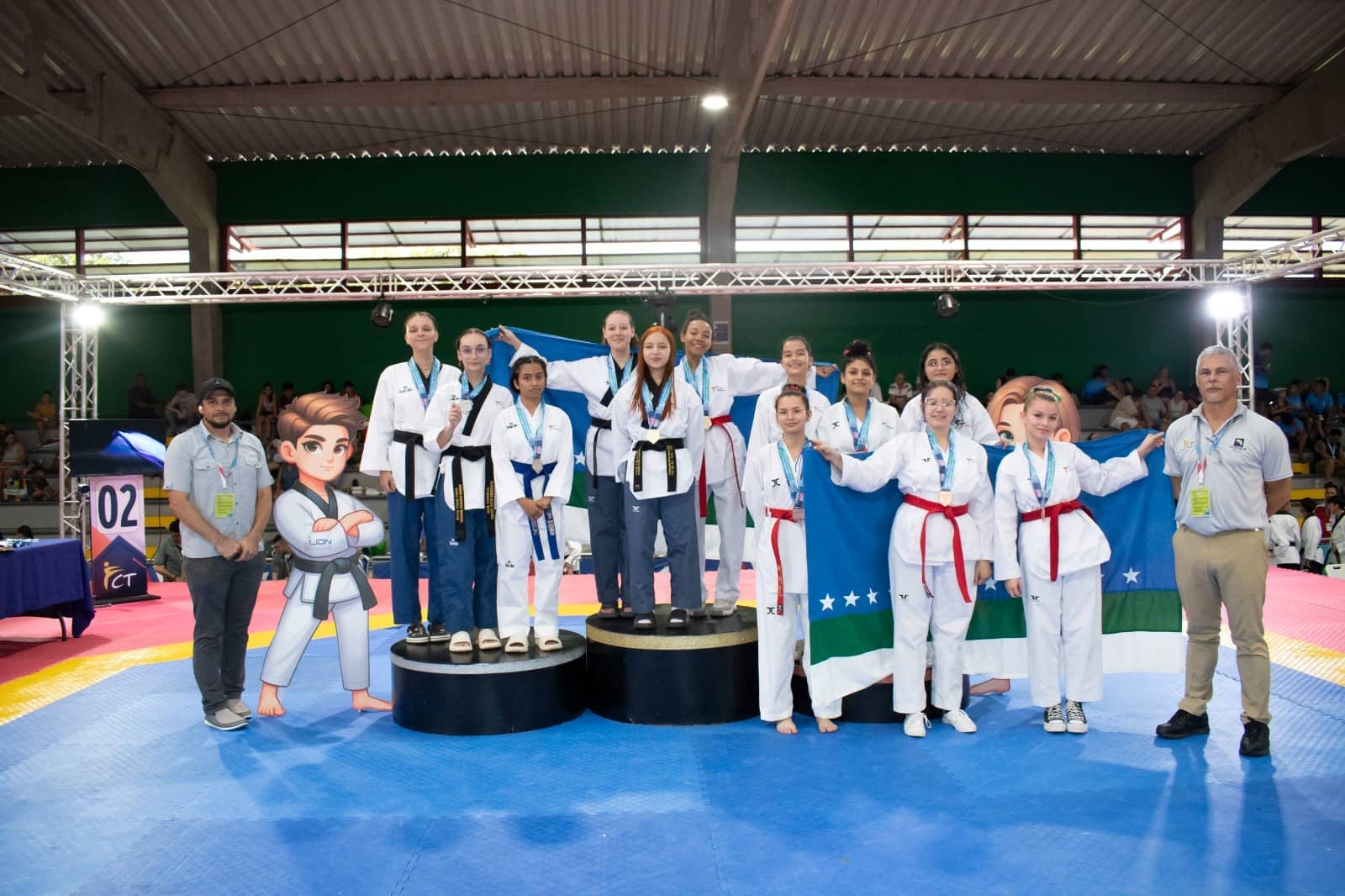 San José y Alajuela campeones del Taekwondo 