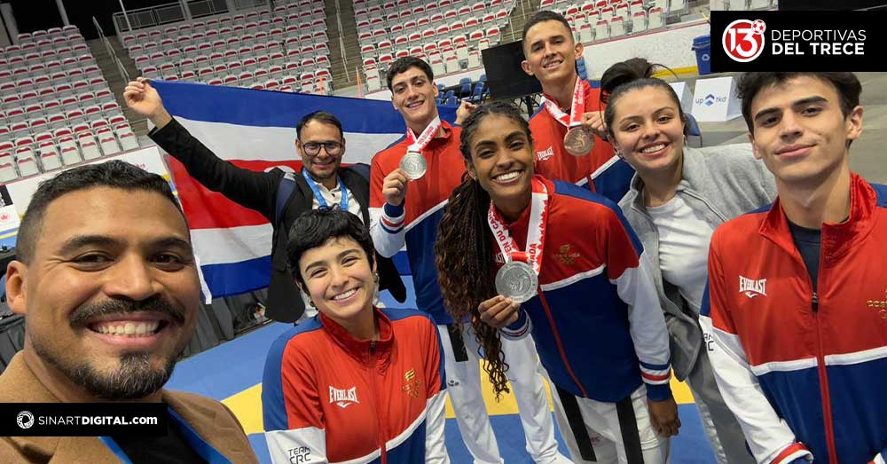 Taekwondo tico con buena nota en Canadá