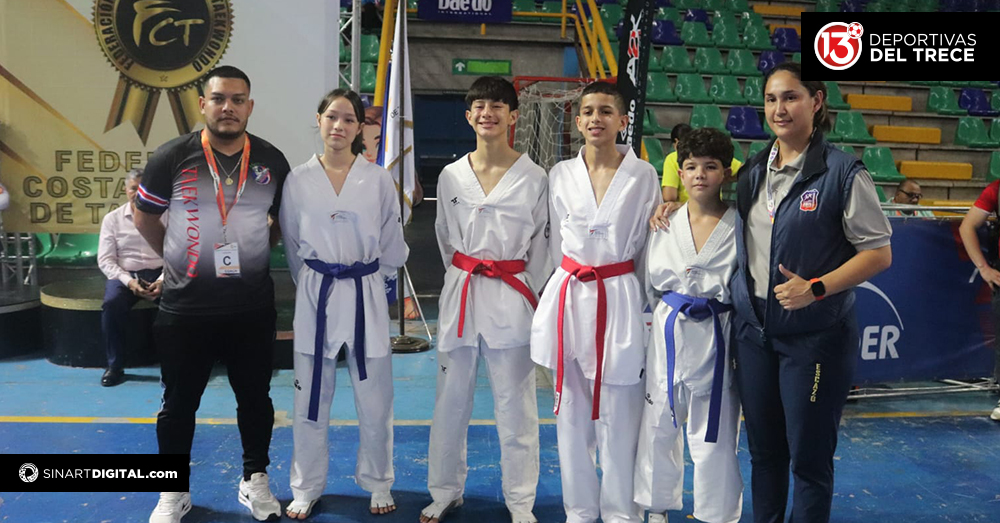 Taekwondo tico alista maletas