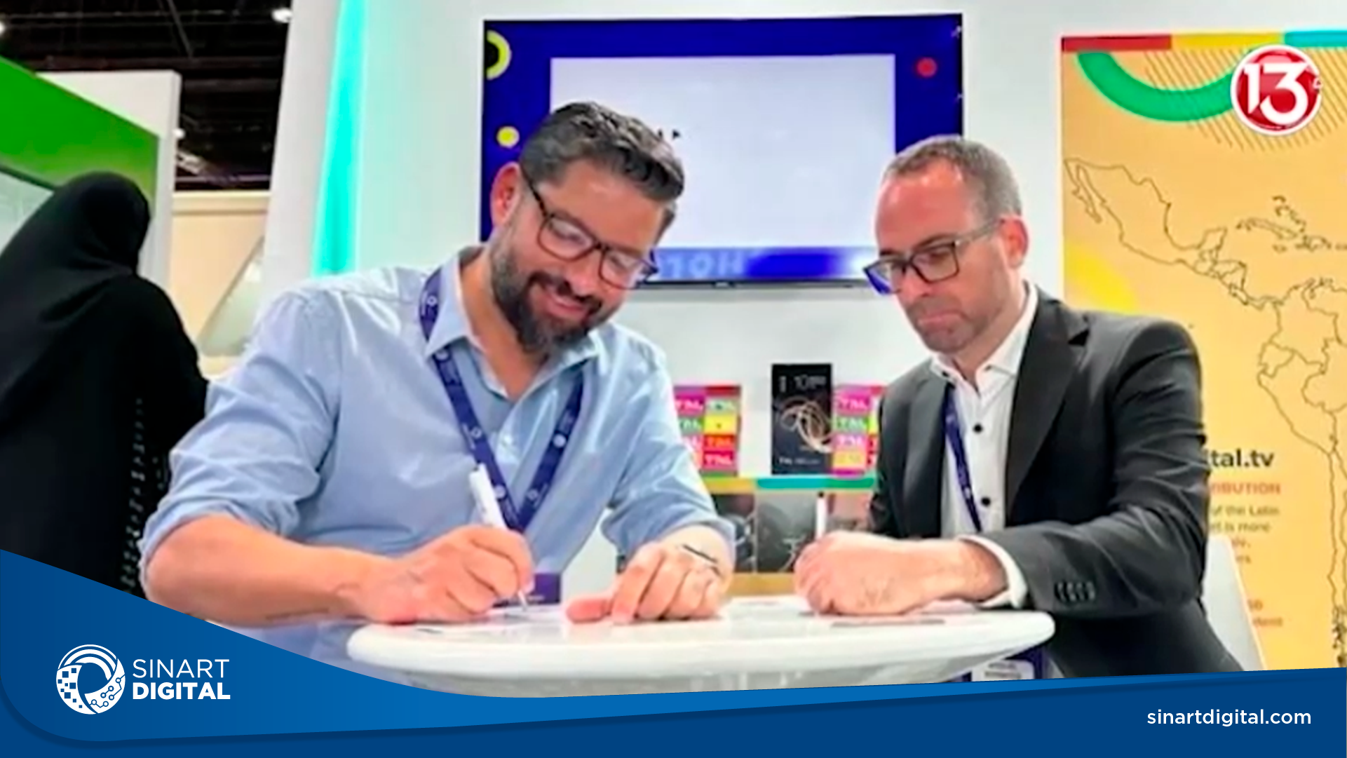 Sinart renueva firma de convenio con Televisión América Latina