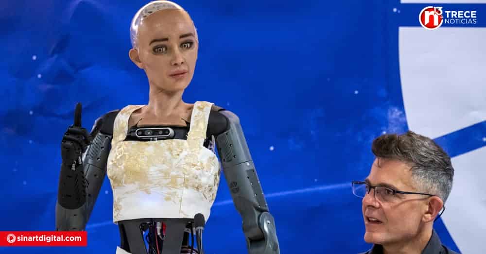 Robots afirman en conferencia de la ONU que un día serán capaces de dirigir el mundo