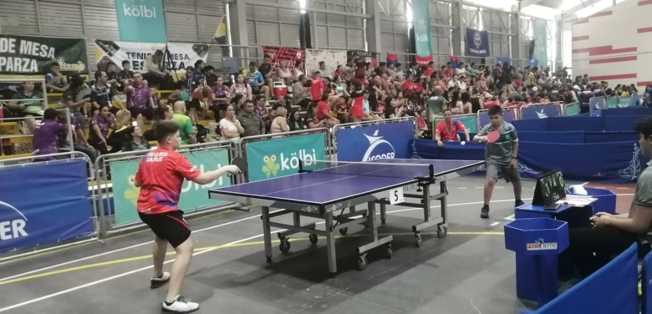 Cantón de La Cruz recibió el Tenis de Mesa