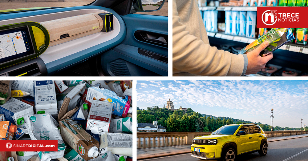 Lanzan primer auto fabricado con material reciclado de envases de cartón usados