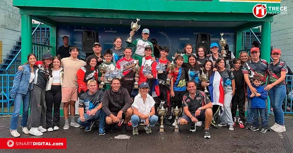  Kartismo tico deslumbró en el Centroamericano