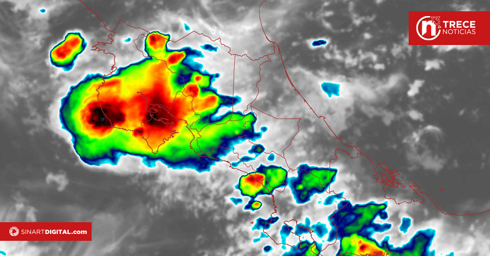 Lluvias intensas con tormenta eléctrica golpearán varias regiones del país esta tarde