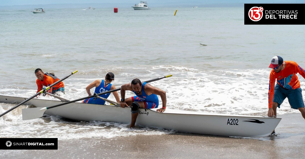 Campeonato de Remo dejó a un tico en cuarto lugar