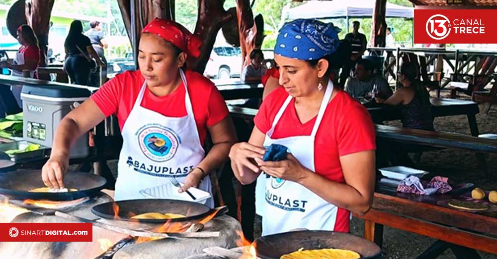 Así se vivió el Festival de la Tortilla palmeada al aire 