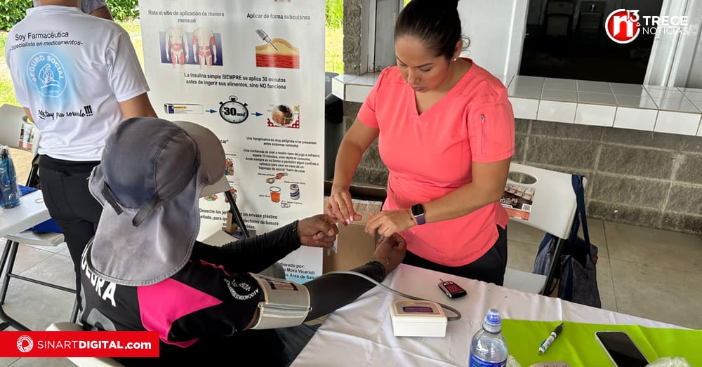 Trabajadores de fincas piñeras y bananeras de Siquirres fueron atendidos y sensibilizados en ferias de la salud
