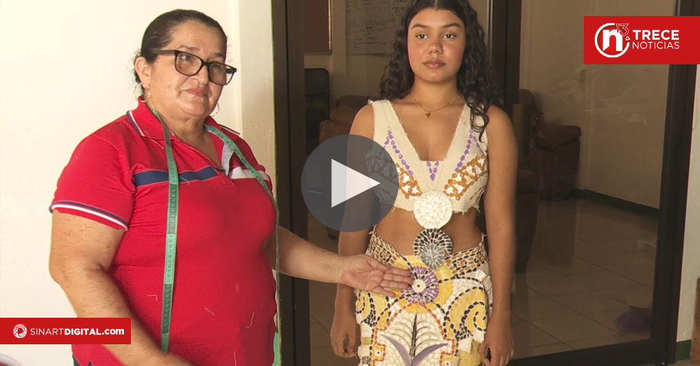 Trajes elaborados con Maíz 