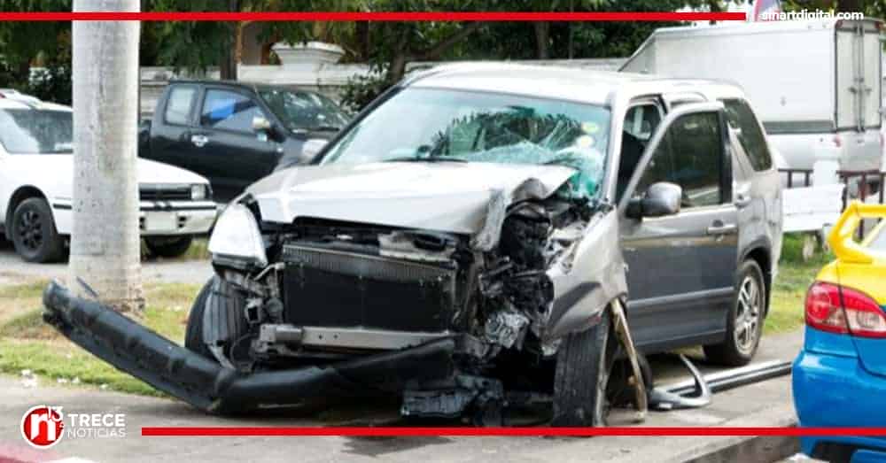 Tránsito atendió 24 choques entre carro y objeto fijo en 2022