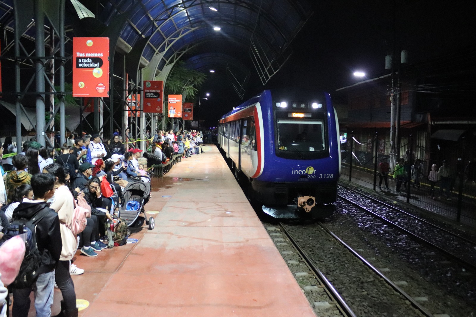 Trenes que darán servicio en la romería aceptarán pago electrónico 
