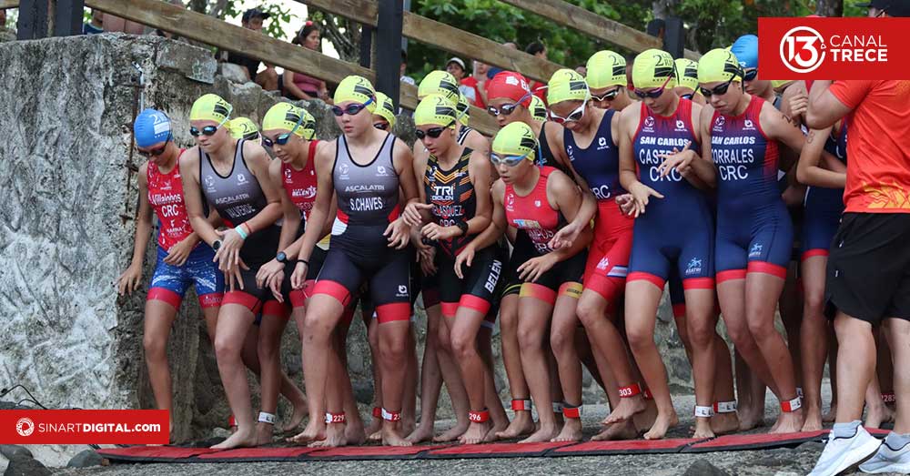 Triatlón internacional con destino a Limón