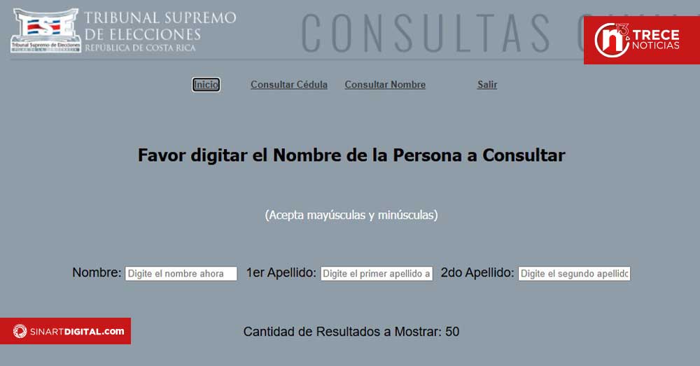 Prodhab ordena al TSE inventariar datos de ciudadanos en su sitio web