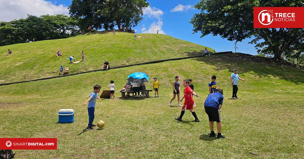 Parque de La Paz mantiene viva la tradición de disfrutar las vacaciones en familia