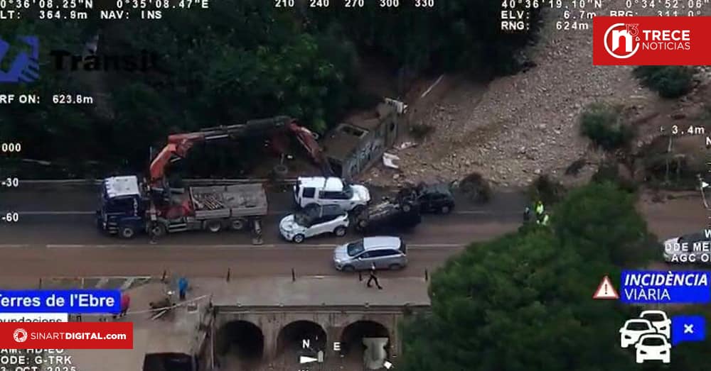Alerta roja por lluvias torrenciales en la región española de Valencia