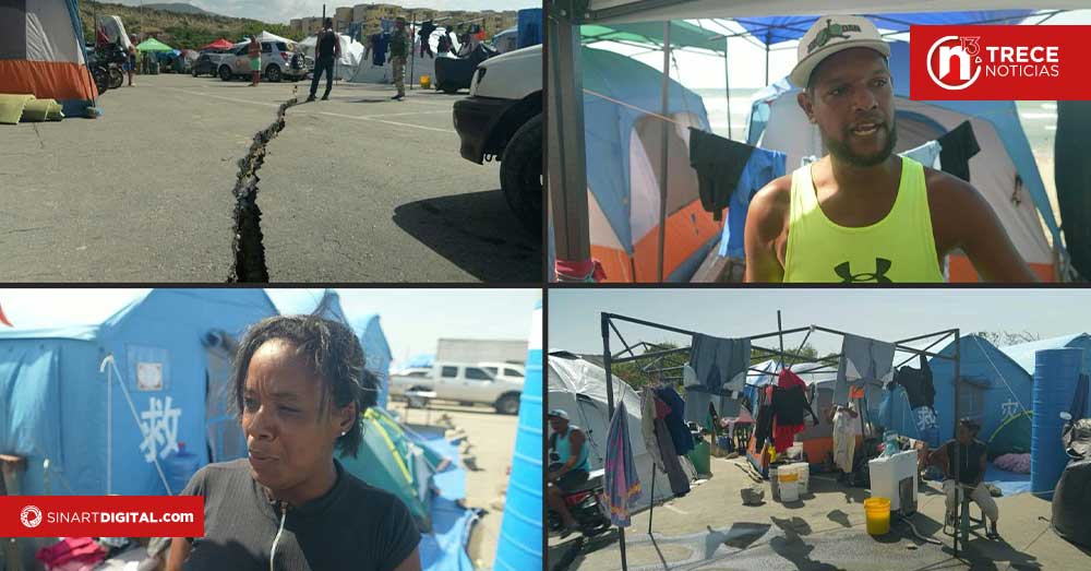 "Bienvenidos a Ciudad Carpita": la vida en refugios tras los sismos de Venezuela