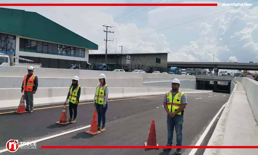 Habilitan viaducto en proyecto de Circunvalación norte, en La Uruca