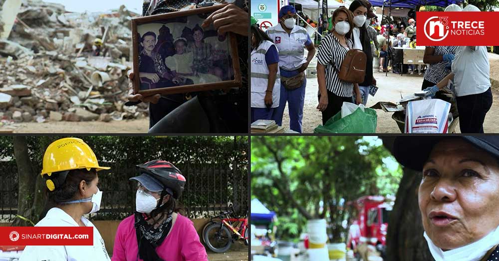"Quedan los recuerdos": una campaña de recuperación de pertenencias de víctimas del terremoto 