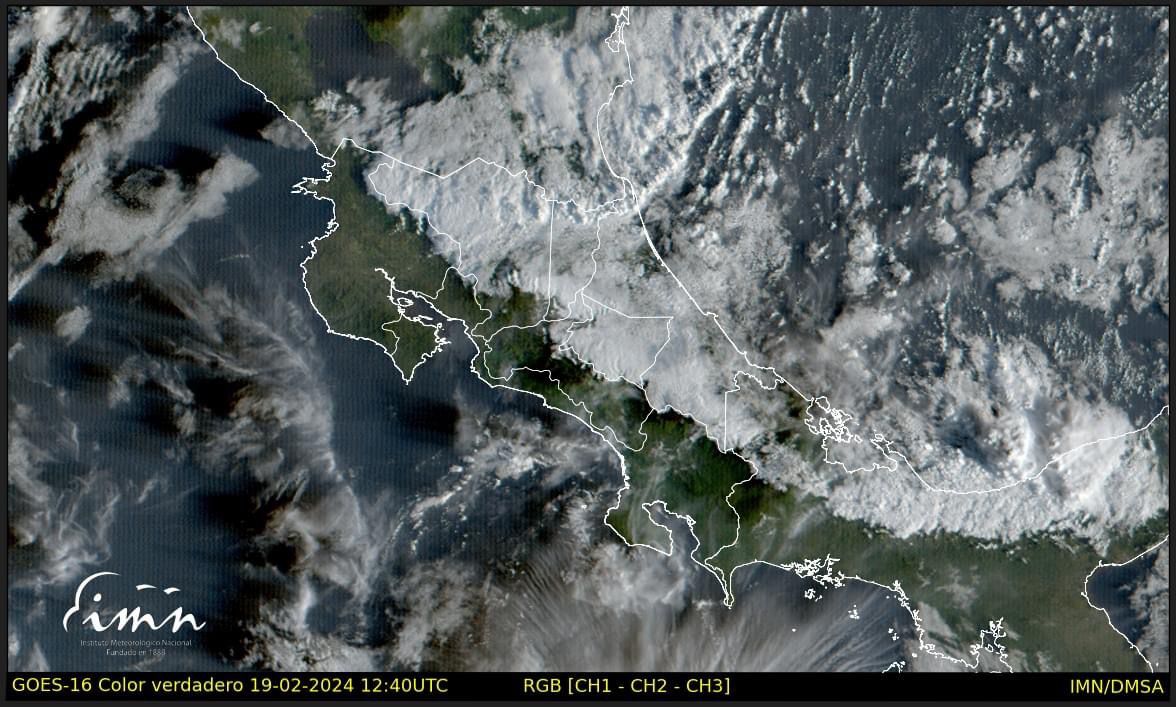 Vientos fuertes y cielo nublado, los efectos del empuje frío #18 que afecta al país 